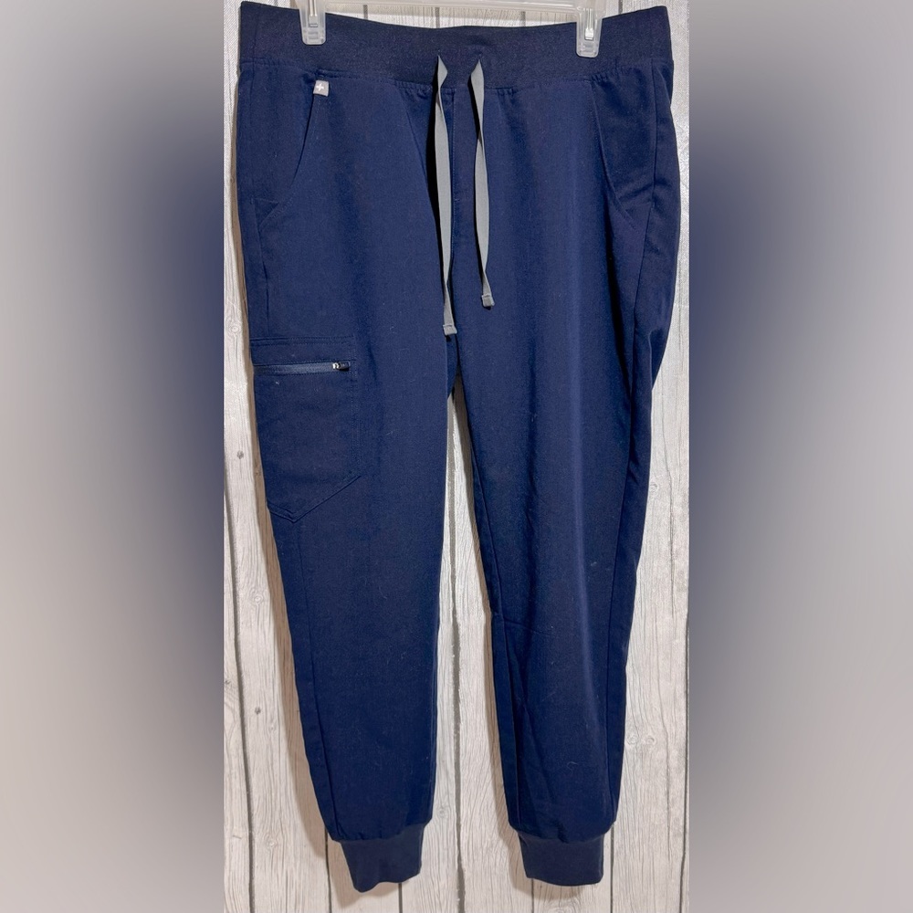 Figs Women’s Scrubs Zamora Technical Collection Navy Blue size M Scrub Pants
